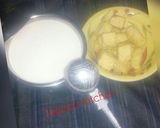 A picture of step 2 of Kunu contest #(kunun kwa kwa da farar shinkafa).