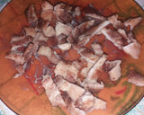 Foto del paso 5 de la receta: Espaguetis con salsa a la napolitana con panceta