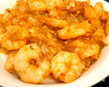 Foto del paso 4 de la receta: Tallarines de espinacas a la carbonara con gambas (Sin sal)