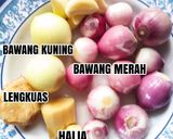 Gambar langkah 2 resipi Gulai Ayam.