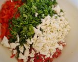 صورة لخطوة 2 من وصفة كريب مالح بالشوفان مع الخضار 😋