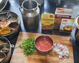 A picture of step 1 of Egg masala gravy.