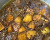 A picture of step 16 of Veal Biryani (Bachia ke gosht ki biryani).