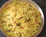 A picture of step 4 of Poha Chivda.