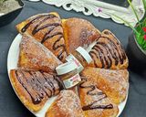 صورة لخطوة 5 من وصفة فطائر تحفه سهلة وسريعة🍫☕