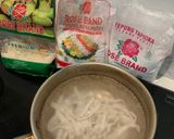 Foto langkah ke 9 dari resep Che Hun Tiaw (Bubur Sagu Gunting).