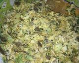Foto del paso 2 de la receta: Tortilla de lechuga con berenjena asada a la andaluza