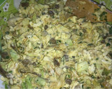 Foto del paso 2 de la receta: Tortilla de lechuga con berenjena asada a la andaluza
