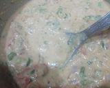 A picture of step 2 of Bread Bellpepper Chilla.