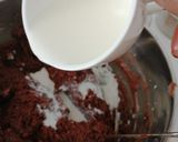 A picture of step 4 of Walnut Brawnies without egg.