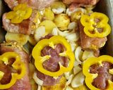 Töltött rakott karaj recept fázis 3 fotója