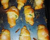 A picture of step 4 of Cheesy Dijon Crescent Rolls.