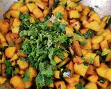 A picture of step 9 of Halwai Style Kaddu ki Sabzi.