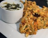 A picture of step 5 of Mix veg pakoras 🥔🥕🥬🌶🍅.