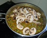 Indiai, gombás-zöldborsó curry (Matar Mushroom) recept fázis 6 fotója