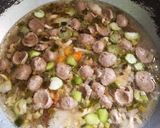Foto langkah ke 8 dari resep Soup jamur/soup oyong/ soup baso/sup jamur/sup oyong/sup baso.