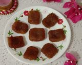 A picture of step 3 of Amla(gooseberry) burfy.
