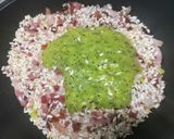 Foto del passaggio 8 della ricetta Risotto pancetta e kiwi