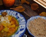 A picture of step 19 of Apple-apricot lamb stew.