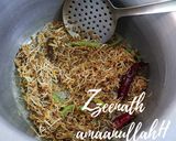 A picture of step 2 of Hyderabadi Khichdi with Methi Sprouts.
