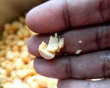 A picture of step 1 of Poornam kozhukkattai/ chana dal modak.