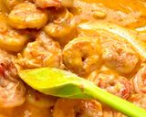 Foto langkah ke 4 dari resep Udang Saus Yogurt Telur Asin.
