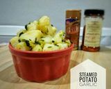 Foto langkah ke 3 dari resep Steamed Potato Garlic (diet low karbohidrat, low purin).