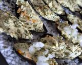 A picture of step 5 of Stuffed and Baked Mussels 😃.