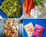 Foto del paso 1 de la receta: Pollo con espárragos salteados