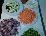 Foto del paso 1 de la receta: Pavo guisado con hortalizas