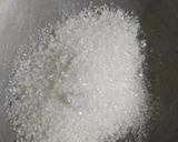 A picture of step 1 of Coconut ladoo.