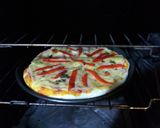 Foto del paso 6 de la receta: Pizza casera de jamón y queso