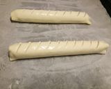 A picture of step 1 of Sausage rolls :).