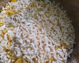 A picture of step 2 of Bombay street style Bhel.
