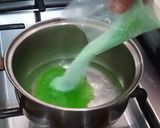 A picture of step 3 of Green Jelly Bites.