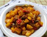 Foto langkah ke 5 dari resep Sambal Goreng Ati Kentang.