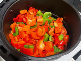 Pasta con salsa de verduras
