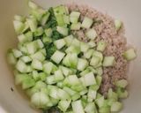 Foto del paso 2 de la receta: Bowl de quinoa y camarones