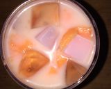 Foto langkah ke 3 dari resep Es Buah Pepaya Nutrijel.
