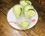 A picture of step 2 of Cucumber smoothie🥒🥛.