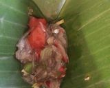 Foto langkah ke 3 dari resep Pepes teri nasi/teri basah.