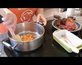 Foto del paso 6 de la receta: Carrilleras de Cerdo al vino tinto con Salteado de Quinoa y Brócoli