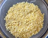 A picture of step 1 of Moong Daal Fingers.