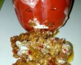 Foto del paso 11 de la receta Pimiento relleno (Halloween)
