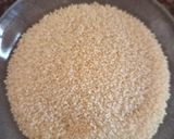 A picture of step 1 of Samak Rice Bengal gram Waffles.