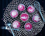 ஸ்டீம்டு  வெண்ணிலா ரோஸ் மில்க் கப் கேக் (Steamed vanila rosemilk cupcake recipe in tamil) ரெசிபி ஸ்டேப் 10 புகைப்படம்