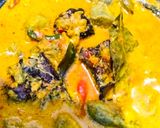 Foto langkah ke 3 dari resep IKAN PARI ASAP&TERONG HIJAU SANTAN PEDAS (Mangut/genjong).