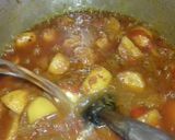 A picture of step 4 of Aloo biryani.