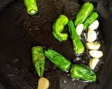 A picture of step 2 of Indian style tomato chutney.