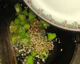 A picture of step 4 of Special fry green chillies.